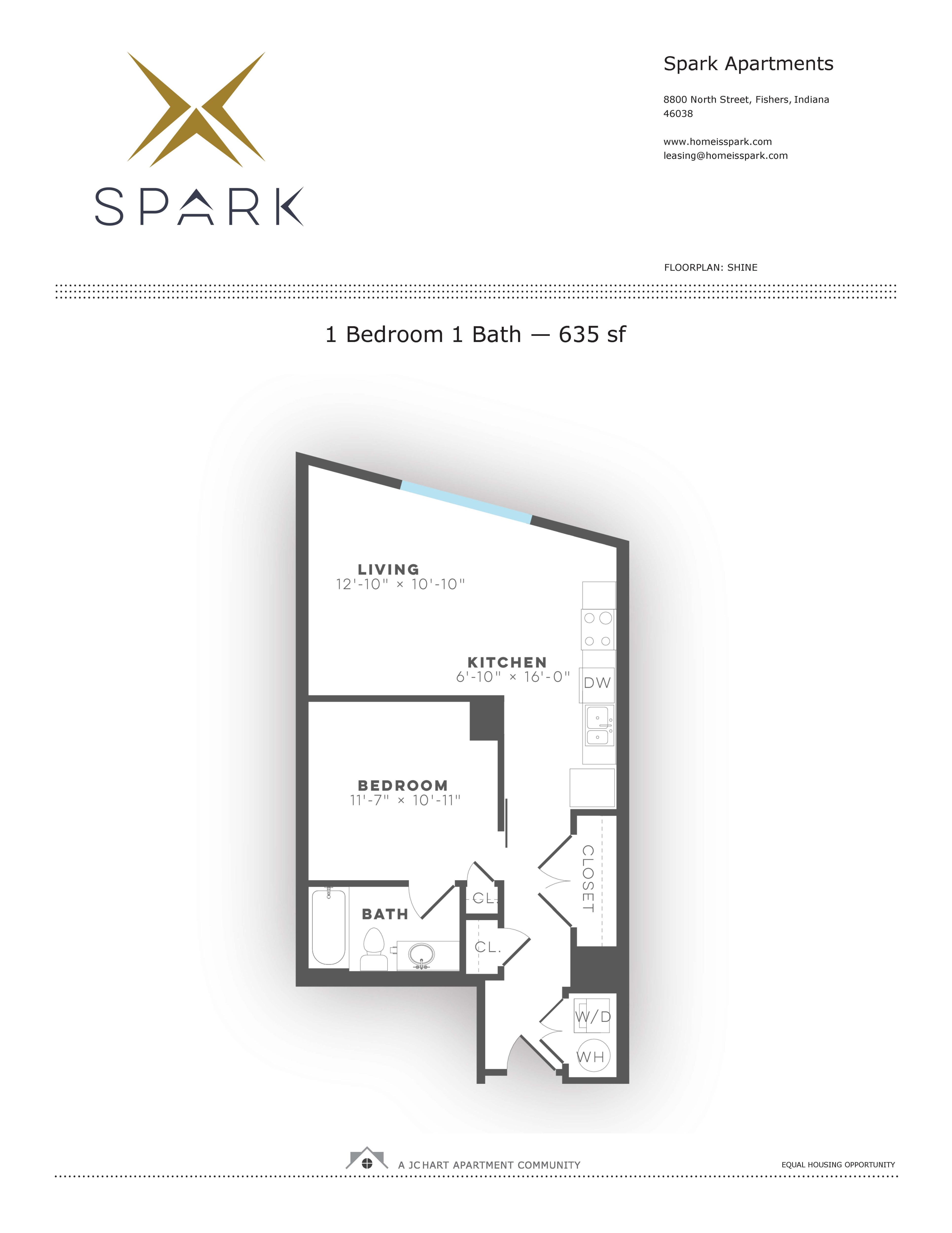 Spark Apartments Upscale Apartments in Fishers